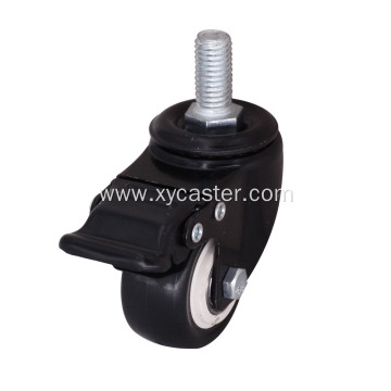 1.5 Inch Small PVC Locking Caster